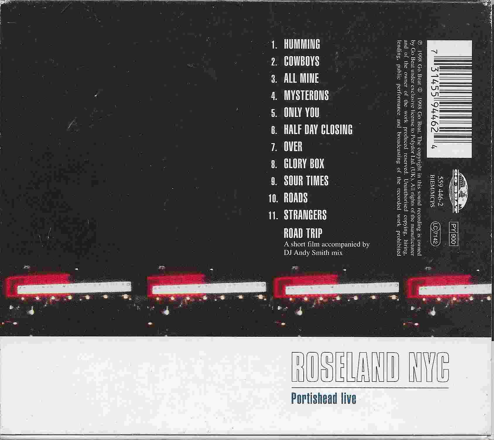 Picture of 559424 - 2 Roseland NYC - Live by artist Portishead 